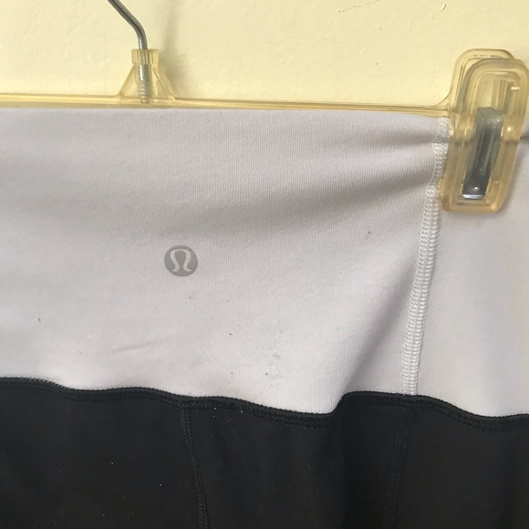Lululemon Groove Pant II Roll Down Wide Waist High Pant Slim Leggings Stretch 6 - Picture 9 of 16